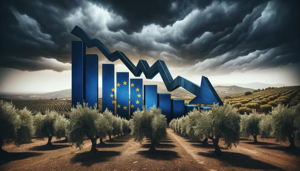 Crisi olio d’oliva UE: prezzi alle stelle e consumo ai minimi storici